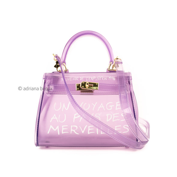 Small Neon Wonderland Jelly  Bag