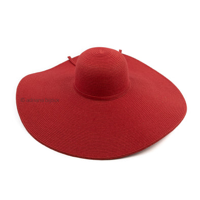 Elegant Wide Brim Straw Hat