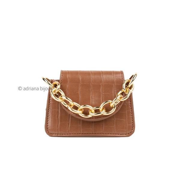 Croc Mini Flap Bag