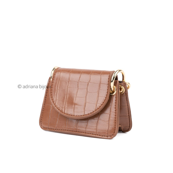 Croc Mini Flap Bag