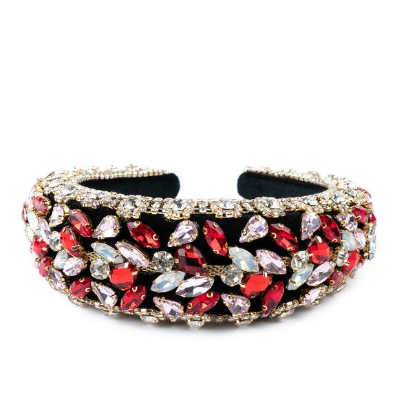 Diamond Large Colorful Jewel Headband