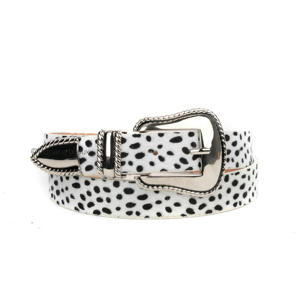 Animal Print Thin Belt