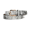 Thin Snake Print Belt