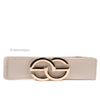 Large Golden Buckle Elastic Belt