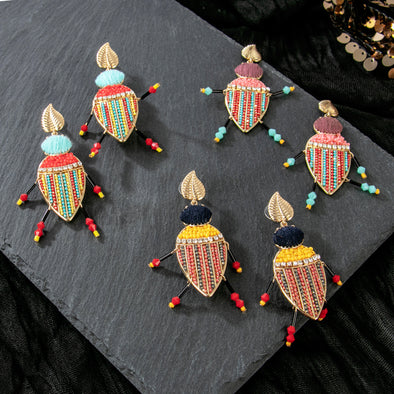 Bugs Beads Earrings