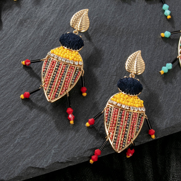 Bugs Beads Earrings
