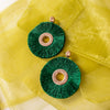 Nailah Round Tassel Earrings