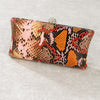 Giorgia Snake Print Clutch Bag