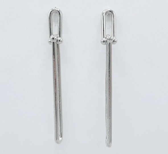 Metal Dangle Earrings 1253
