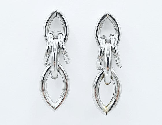Metal Link Earrings 1530