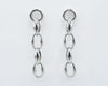 Metal Link Chain Earrings 1533