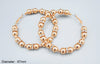 Ball Hoop Earrings 1544