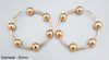 Ball Pipe Earrings 1546