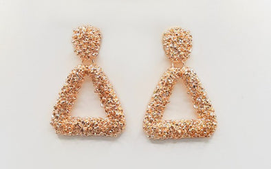 Triangular Casting Earrings 1557