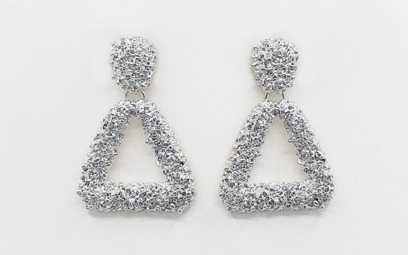 Triangular Casting Earrings 1557