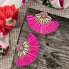 Sefina Straw Earrings