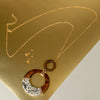 Solange Snake Hoop Necklace Set