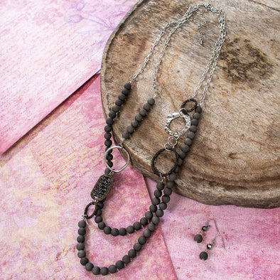 Wanda Beaded Necklace Set