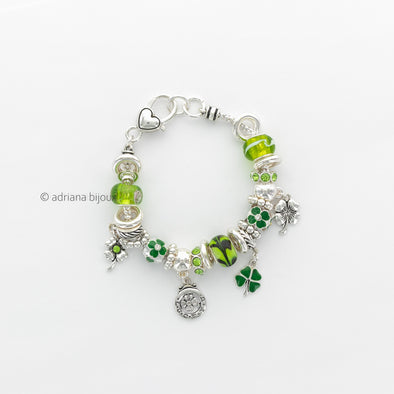 Multi Bead Bracelet OB03189GN