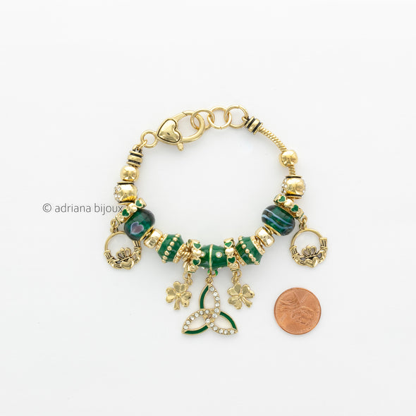 Multi Bead Bracelet OB05050GN