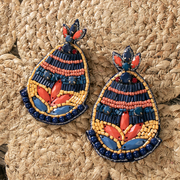 Mohini Beaded Earrings