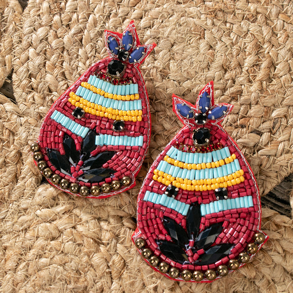 Mohini Beaded Earrings