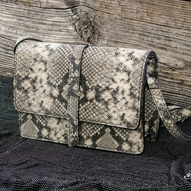 Thais Snake Printed  Handbag